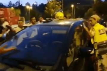 פעוט שננעל בשגגה ברכב בירושלים חולץ בשלום על ידי כונני ידידים