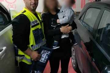 ירושלים: פעוט שננעל ברכב חולץ בשלום ע”י כונן ידידים