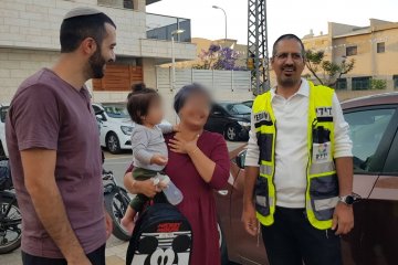 קרית מלאכי: תינוק ננעל ברכב וחולץ בשלום על ידי מתנדבי ידידים