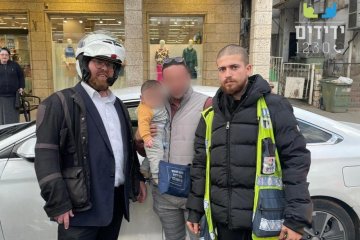 בני ברק: תינוקת כבת חצי שנה ננעלה ברכב, וחולצה בשלום על ידי מתנדבי ידידים