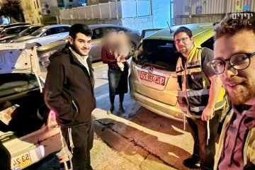 ירושלים: תינוק ננעל בשגגה ברכב, מתנדבי ידידים חילצו אותו בשלום • ״בהגעתי ראיתי כי התינוק הנעול בוכה וצורח״