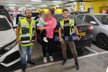 אשדוד: פעוטה כבת שנתיים ננעלה בשגגה ברכב, מתנדבי ידידים חילצו אותה בשלום • ״משפחתי הייתה עדה לחילוץ המיוחד״