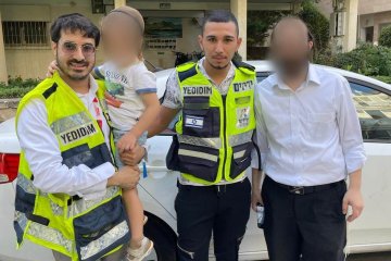 תל אביב: פעוט ננעל בשגגה ברכב וחולץ בשלום על ידי מתנדבי ידידים • “הייתי בדרך לאיכילוב, ביצעתי פנייה ויצאתי לחלץ”