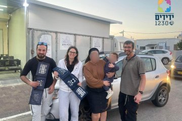 אור עקיבא: תינוק ננעל ברכב בשגגה וחולץ בשלום ע”י מתנדבי ידידים