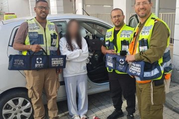 אשקלון: תינוק ננעל ברכב וחולץ בשלום ע”י מתנדבי ידידים