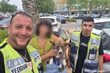 באר שבע: כלבה ננעלה בשגגה ברכב וחולצה בשלום על ידי מתנדבי ידידים • “זוהי זכות גדולה לקחת חלק באירועים כאלה, זה ממלא אותי בשמחת חיים”