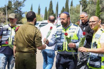 מתנדבי ומתנדבות ידידים עמדו לצד משפחות השכול במהלך יופ הזכרון • לייזי שטרן – סמנכ”ל ידידים: “תודה על הכוח, היכולת והזכות לעזור לעם ישראל ולחבק את המשפחות”