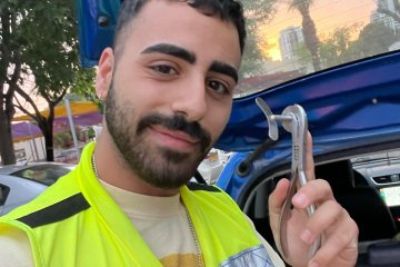 באר יעקב: טבעת נתקעה באצבעה של אישה, מתנדב ידידים חילץ אותה בשלום