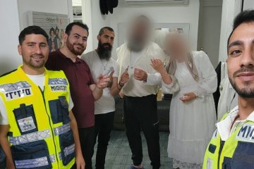 אשדוד: טבעת נתקעה באצבעה של אישה, מתנדבי ידידים חילצו אותה בשלום
