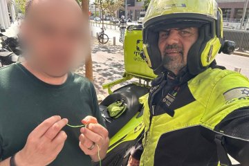 תל אביב: טבעת נתקעה על אצבעו של גבר – מתנדב ידידים חילץ אותה בשלום • “בוצעו ניסיונות חילוץ נוספים שלא צלחו”