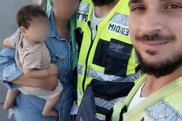 קרית גת: תינוק כבן שנה ננעל בשגגה ברכב וחולץ בשלום על ידי מתנדב ידידים • “האבא מתנדב בידידים, ההורים אמרו שיתזכרו לעצמם את ‘כלל המפתח’, להשאיר אצלם את מפתח הרכב ביד”
