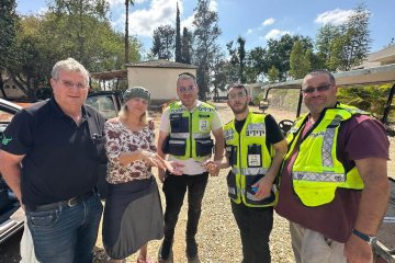 קבוצת יבנה: טבעת נתקעה על אצבעה של גברת – מתנדבי ידידים חילצו את האצבע בשלום