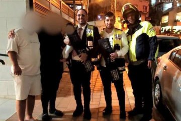 בני ברק: תינוק ננעל ברכב בשגגה, מתנדבי ידידים חילצו אותו בשלום