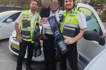 ביתר עילית: פעוט ננעל ברכב וחולץ בשלום ע”י מתנדבי ידידים