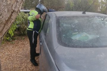 נחלים: תינוק ננעל בשגגה ברכב, מתנדב ידידים חילץ אותו בשלום • בידידים קוראים להורים לאמץ “כלל מפתח”