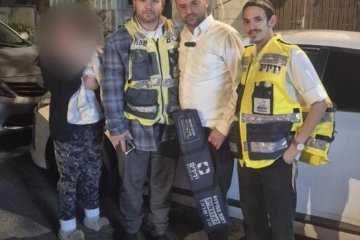 ביתר עילית: פעוטה ננעלה ברכב בשגגה וחולצה בשלום ע”י מתנדבי ידידים