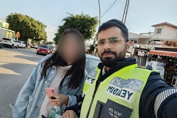 ראש העין: ילד ננעל ברכב בשגגה וחולץ בשלום ע”י מתנדב ידידים