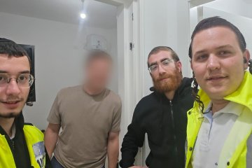 חיפה: גבר נלכד בחדר ממ”ד פרק זמן ארוך, מתנדבי ידידים חילצו אותו בשלום