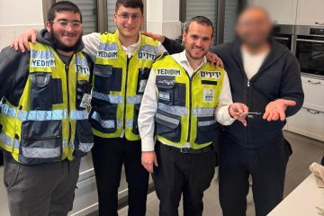 חילוץ מורכב בהר חומה: לולאת מספריים נלכדה באצבעו של גבר וחולצה בשלום ע”י מתנדבי ידידים