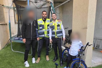 אשדוד: ילד של רגל נתקעה באופניו – מתנדבי ידידים חילצו אותו בשלום • ״אתם מלאכים״