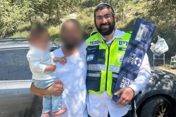 יער המלאכים: תינוק ננעל ברכב וחולץ בשלום ע”י מתנדבי ידידים