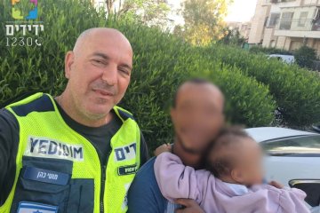 מעלה אדומים: תינוקת ננעלה ברכב וחולצה בשלום על־ידי מנהל הסניף בידידים