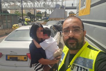 אור עקיבא: ילד ננעל ברכב, מתנדבי ידידים חילצו אותו בשלום