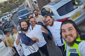 ביתר עילית: תינוקת ננעלה לבדה ברכב וחולצה בשלום על־ידי מתנדבי ידידים