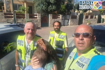 זכרון יעקב: פעוט ננעל בשגגה ברכב וחולץ בשלום ע”י מתנדבי ידידים
