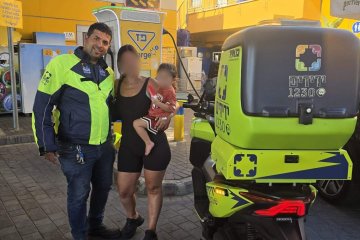 סביון: ילד ננעל בשגגה ברכב, מתנדבי ידידים חילצו אותו בשלום