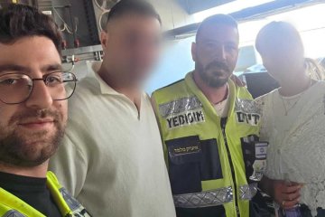 מישור אדומים: יצאו משמחה משפחתית ובנם הפעוט ננעל לבדו ברכב • מתנדבי ידידים הוזעקו וחילצו אותו בשלום