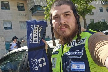 ביתר־עילית: תינוק ננעל ברכב וחולץ בשלום על־ידי מתנדבי ידידים