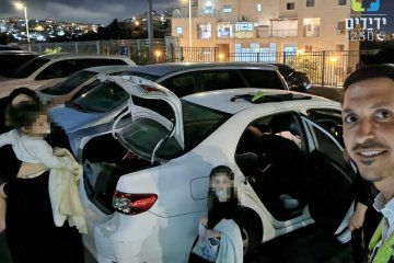נווה יעקב: תינוק ננעל לבדו ברכב וחולץ בשלום על־ידי מתנדבי ידידים