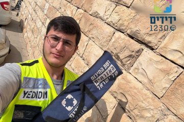 צפת: תינוקת ננעלה ברכב וחולצה בשלום ע”י מתנדבי ידידים