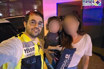 קרית אתא: פעוט כבן שלוש ננעל ברכב לעיני אמו וחולץ בשלום ע”י מתנדב ידידים. צפו 🎥