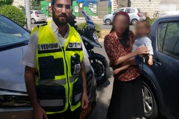 ילד שננעל ברכב בשגגה בשכונת גילה בירושלים חולץ בשלום ע”י כונני ידידים